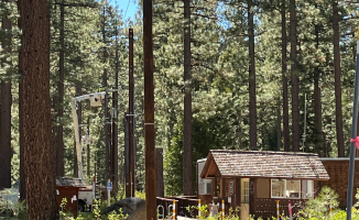 Improving Service Reliability and Reducing the Risk of Wildfire in the Fallen Leaf Lake